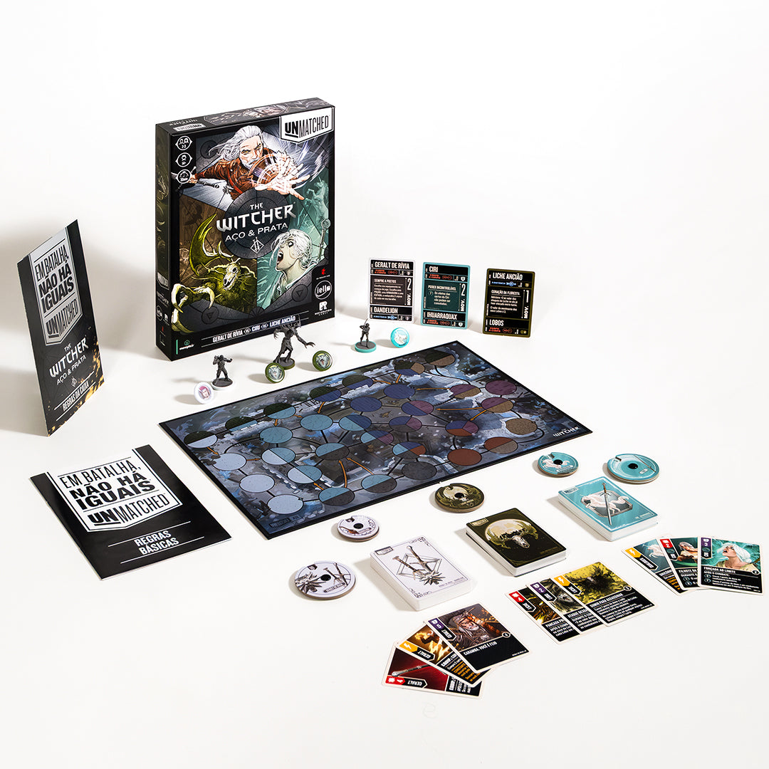 [PROMO] Unmatched: The Witcher - Aço e Prata