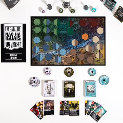 [PROMO] Unmatched: The Witcher - Aço e Prata