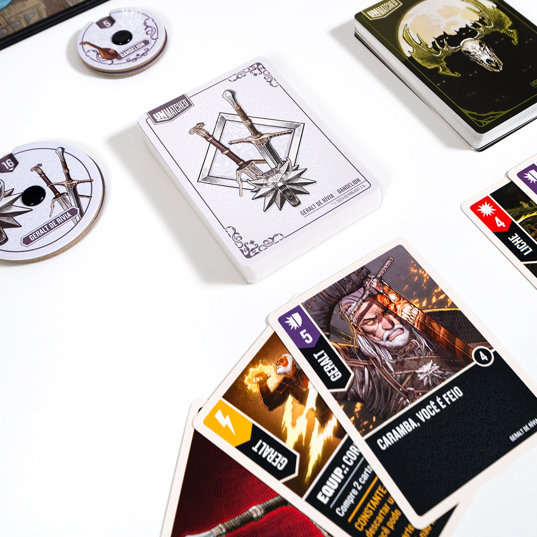 [PROMO] Unmatched: The Witcher - Aço e Prata