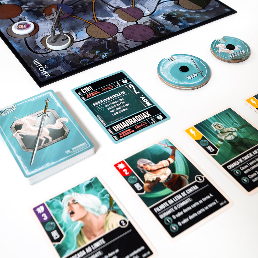 [PROMO] Unmatched: The Witcher - Aço e Prata
