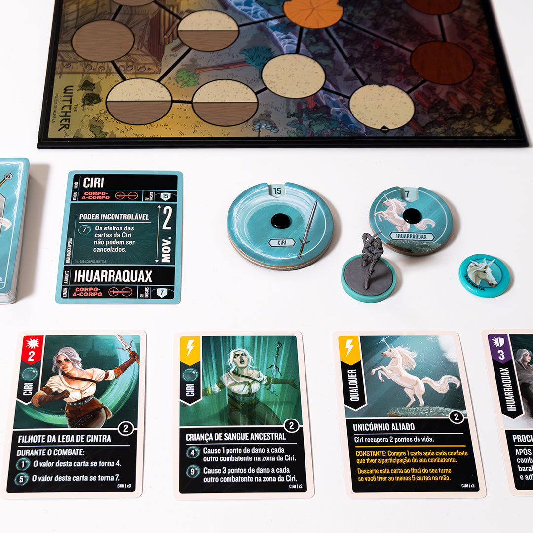[PROMO] Unmatched: The Witcher - Aço e Prata