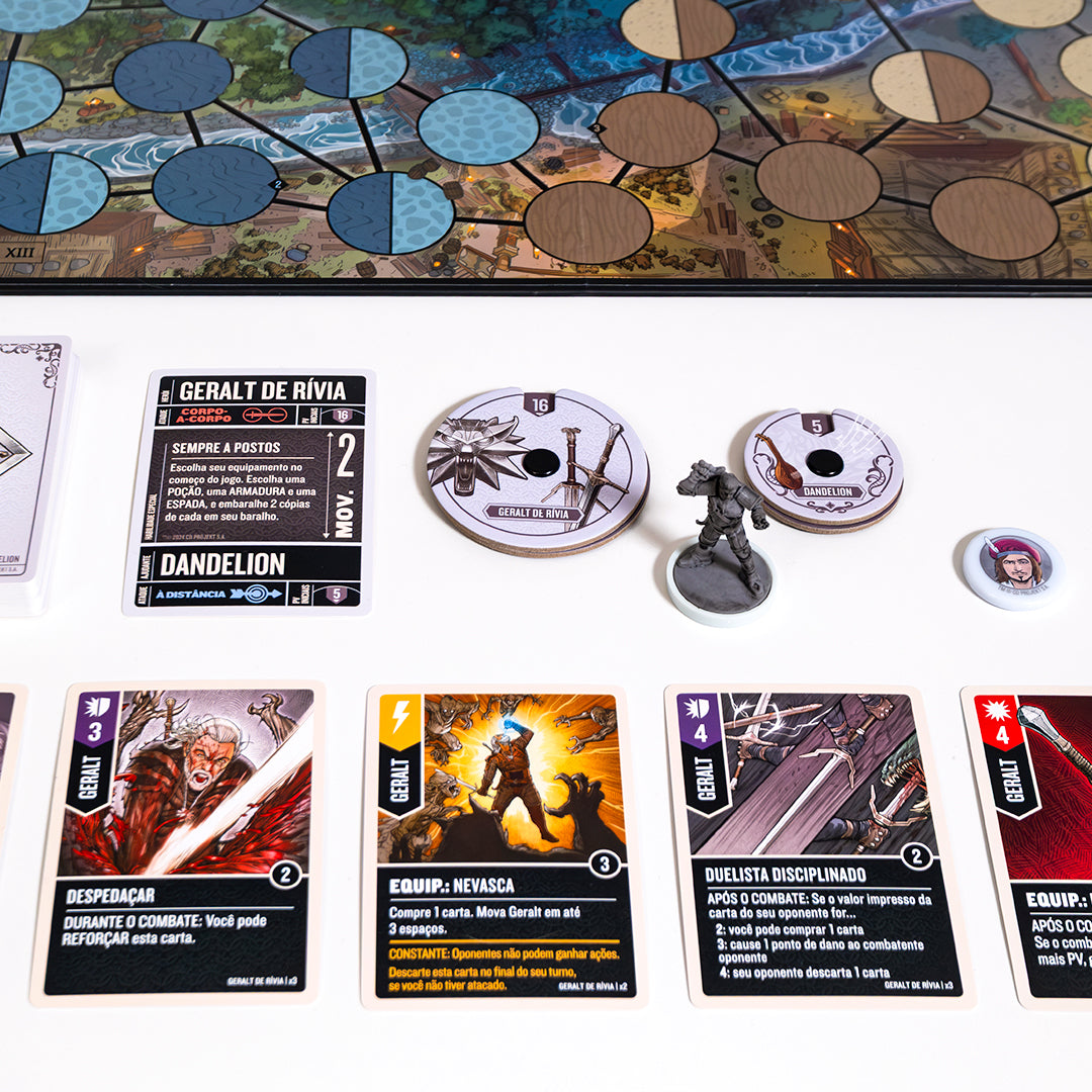 [PROMO] Unmatched: The Witcher - Aço e Prata