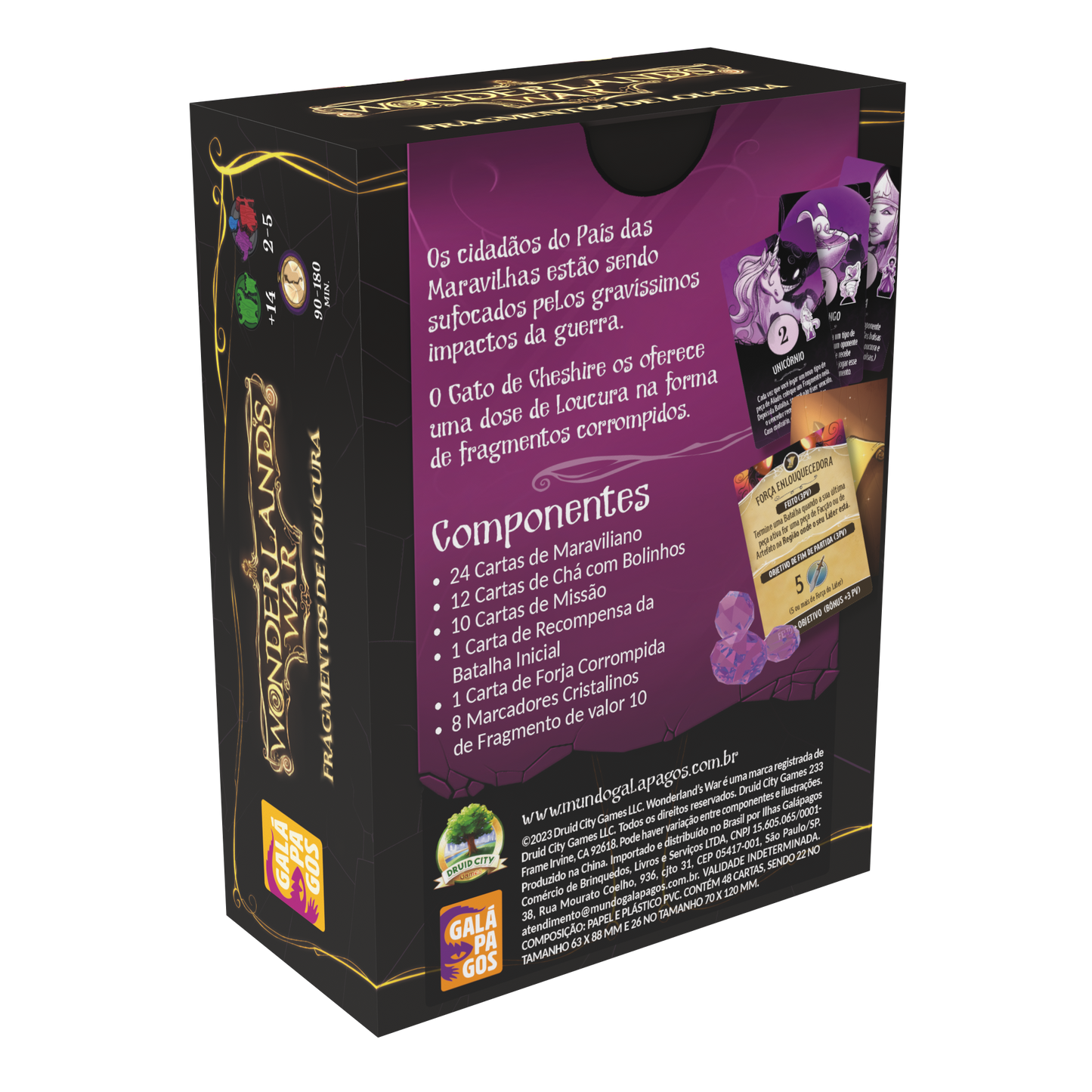 Wonderland's War: Fragmentos de Loucura Expansão