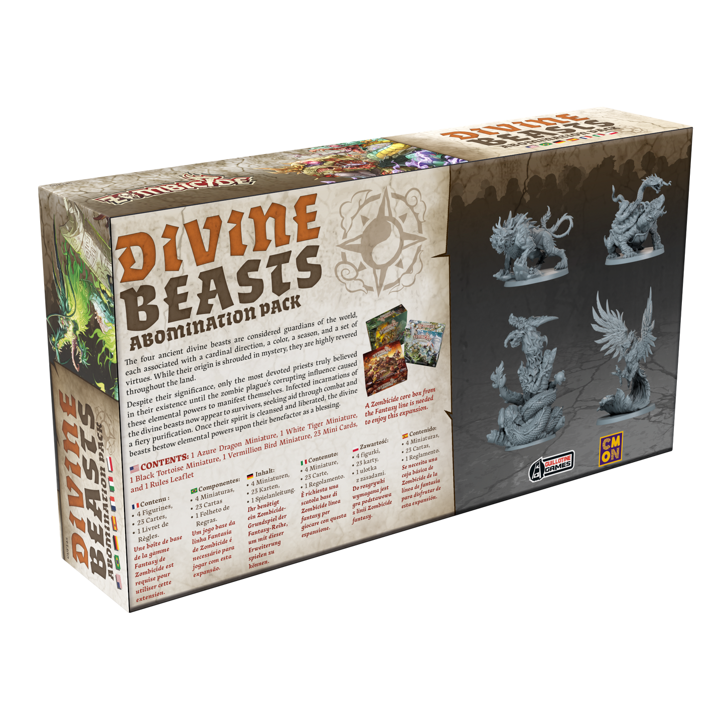 Zombicide: White Death Divine Beasts Expansão