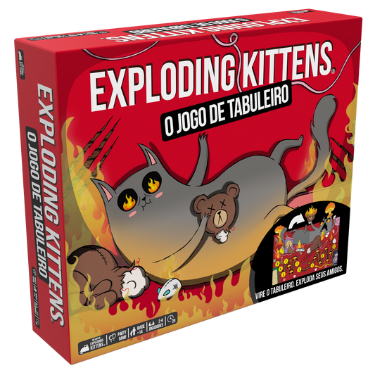 Exploding Kittens: O Jogo de Tabuleiro