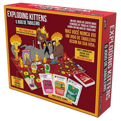 Exploding Kittens: O Jogo de Tabuleiro