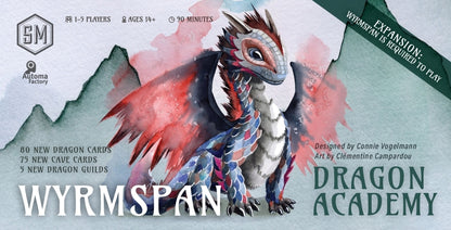 Wyrmspan Academia dos Dragões Expansão