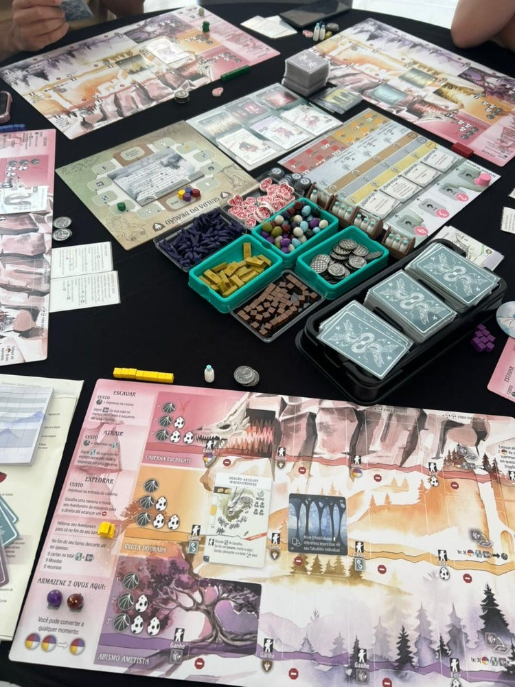 Wyrmspan Academia dos Dragões Expansão