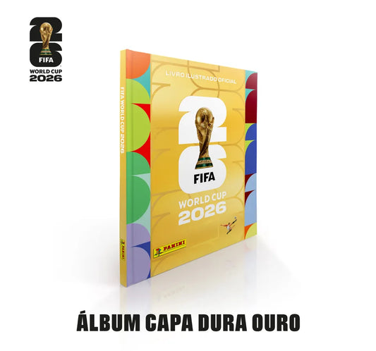 Álbum Capa Dura OURO - Copa do Mundo 2026