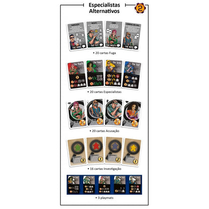 Meeple Heist Golpe de Mestre Expansões