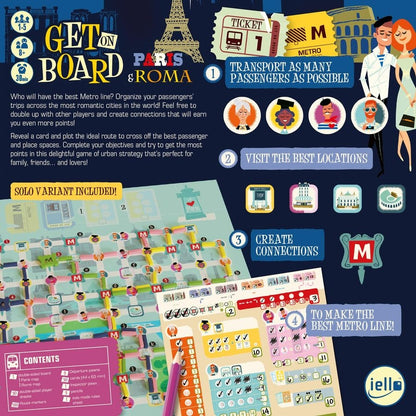 Get On Board: Paris & Roma