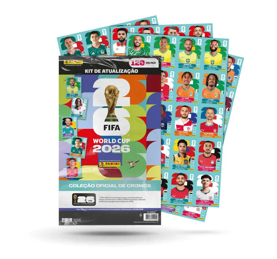 [PV] Kit de Figurinhas para Atualização - Copa do Mundo 2026