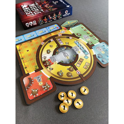 Meeple Heist Golpe de Mestre Expansões