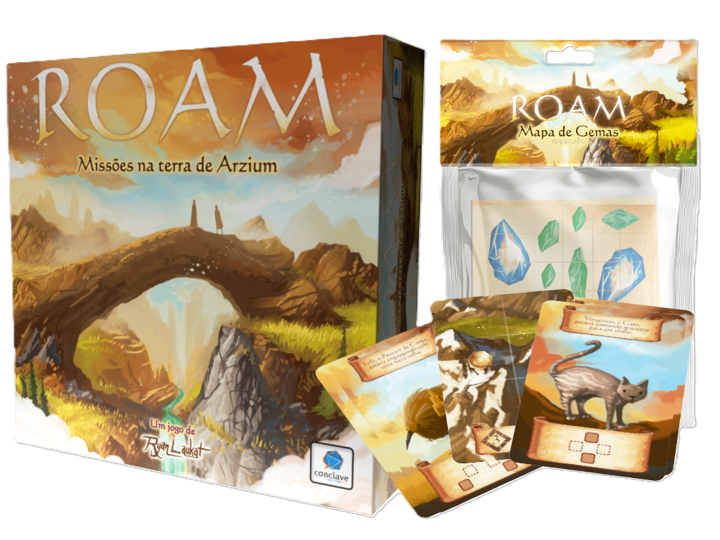 Roam Combo (Base + Expansão + Promos)